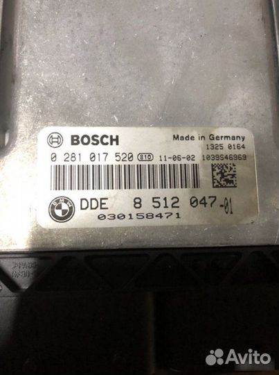 Базовый эбу DDE Bmw E90