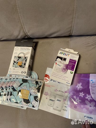 Пакеты для стерилизации avent и hb поильник