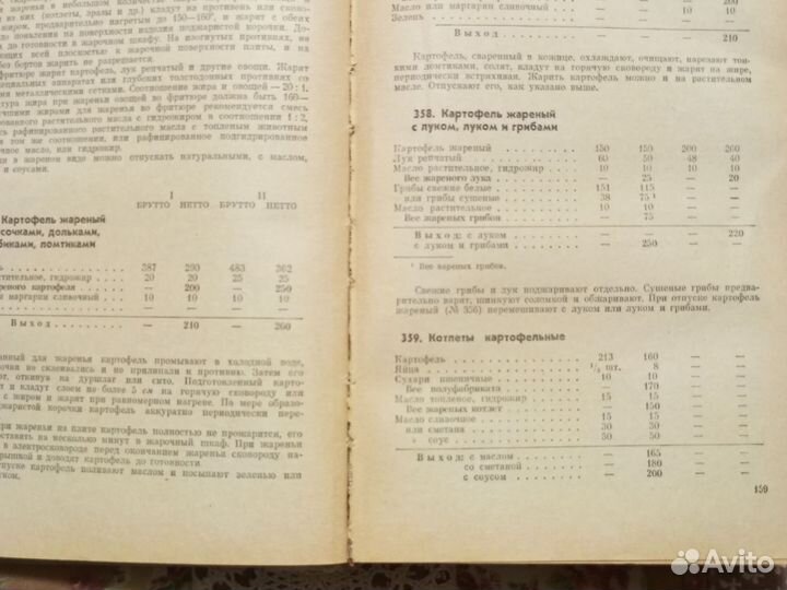 Книга Кулинарный справочник СССР 1968 год