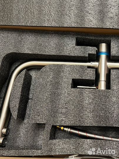 Смеситель под фильтр Аквафор 2 в 1 - 126С нерж