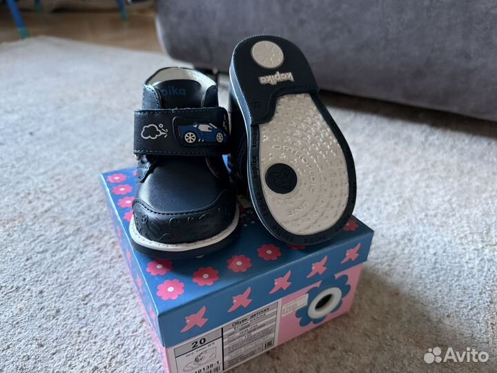 Ботинки на мальчика 20 размер