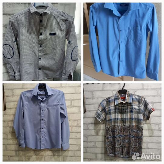Рубашка для мальчика 122,146,152,158