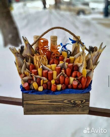 Мужские букеты и подарки из шоколада