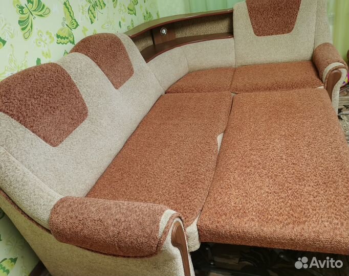 Угловой диван бу
