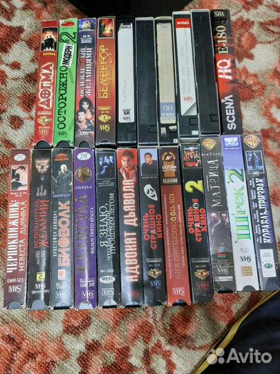Видеокассеты vhs фильмы