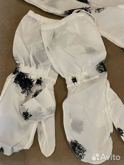 Маскировочный костюм зимний новый