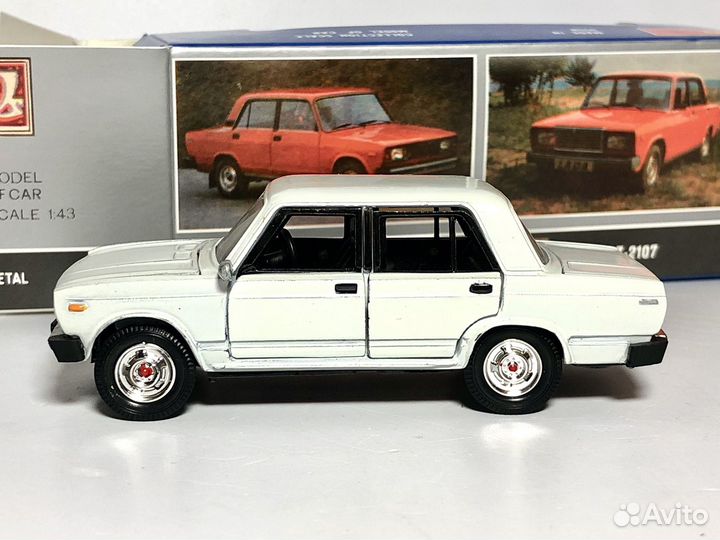 Модель автомобиля ваз 2105 жигули СССР 1:43