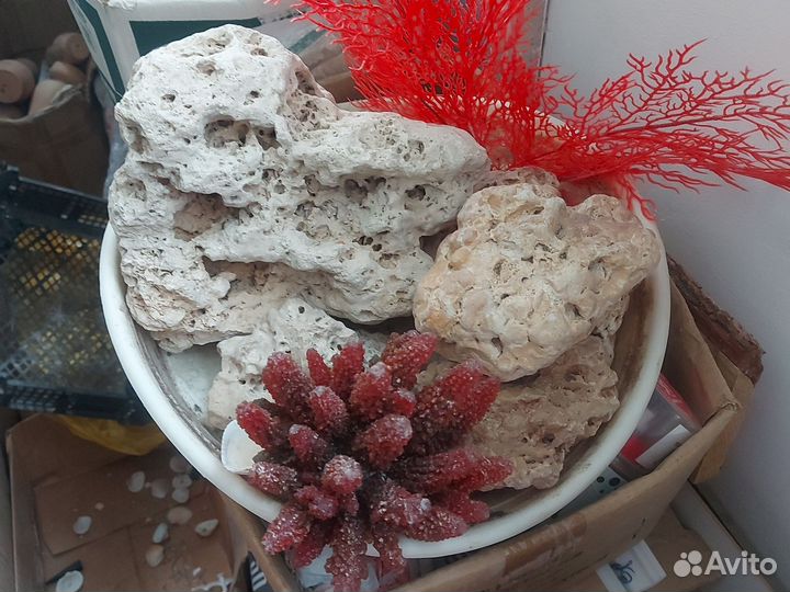 Декор камни для аквариума