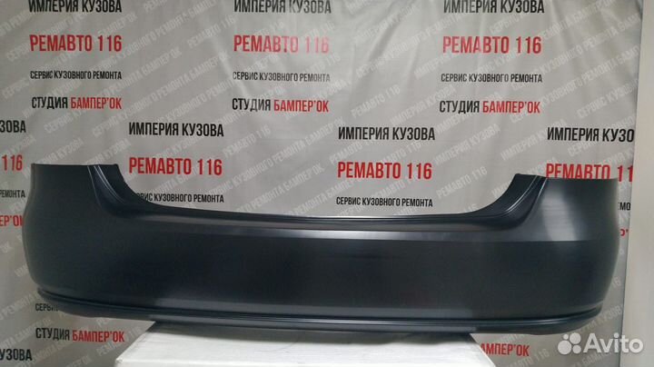 Бампер задний volkswagen polo 2010-2015 год