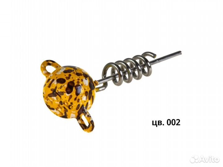 Груз-головки спираль 3D Lucky John 15 гр. #002;003