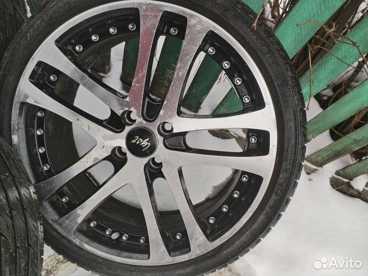 Диски рельсы r 17 с резиной 4/98