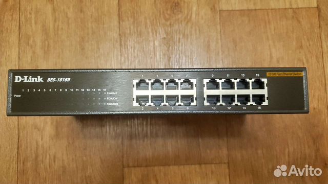 Коммутатор D-Link des-1016D