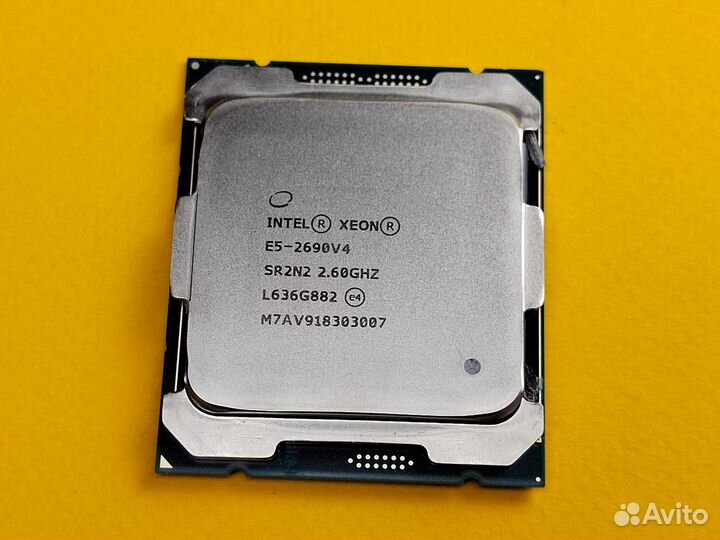 Intel xeon E5 2690V4 14 ядер 3500 мгц