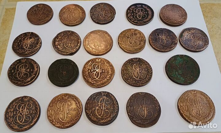 5 Копеек 1700-ых