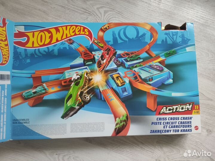 Гоночный трек hot wheels