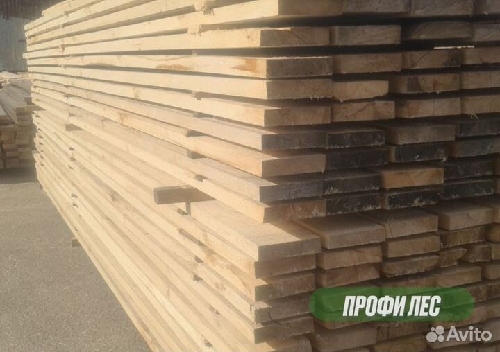 Доска обрезная 1 и 2 сорт