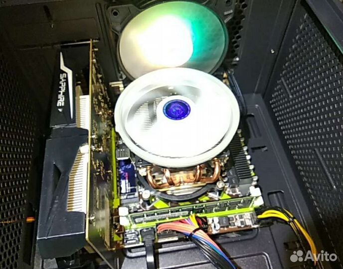 Компьютер Core i7 Игровой 20 Ядер/RX560/16Gb/SSD