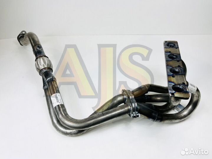 Паук 4-2-1 ваз 01-07 16v с гофрой неокрашенный