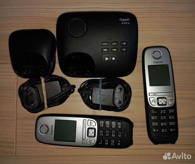 Радиотелефон Gigaset A415A Duo черный