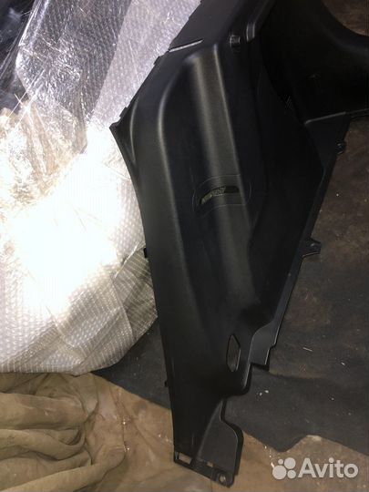 Обшивка багажника киа рио икс лайн