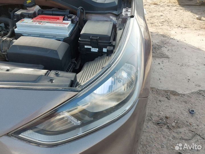 Фары на hyundai solaris 2