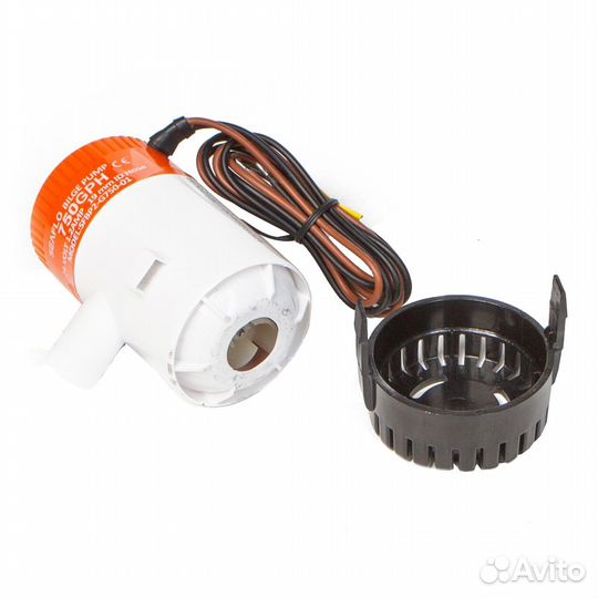 Помпа водооткачивающая трюмная 24V 750 галлон/час