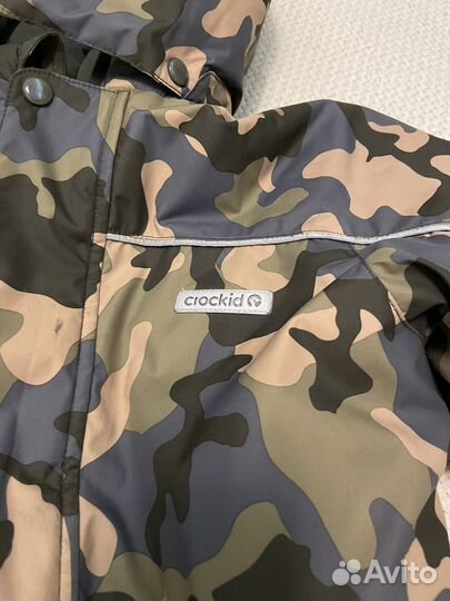 Зимний комбинезон для мальчика crockid 122-128