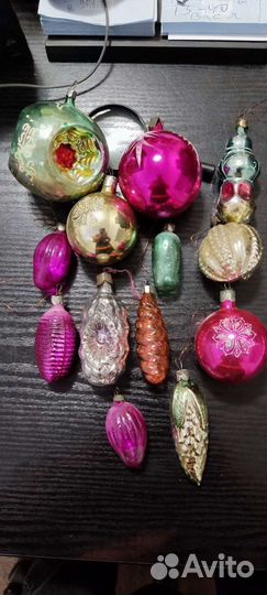 Елочные игрушки СССР