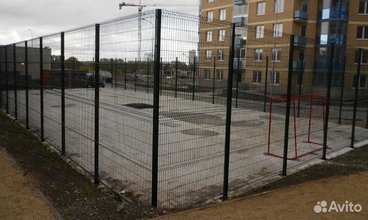 Забор из 3D сетки профессионально качественно