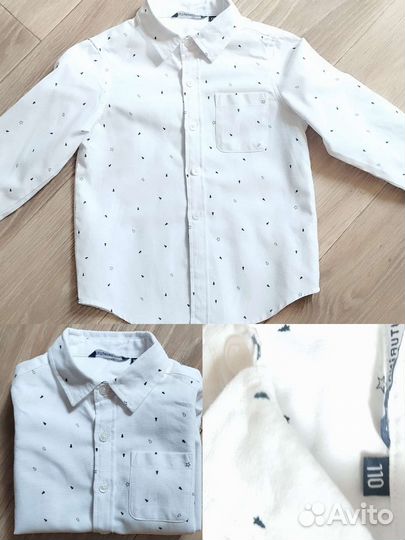 Рубашка для мальчика 110