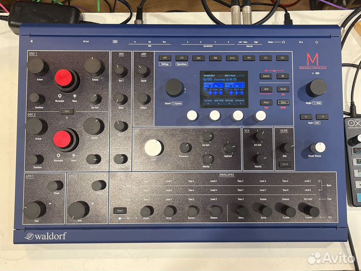 Waldorf M wavetabel синтезатор