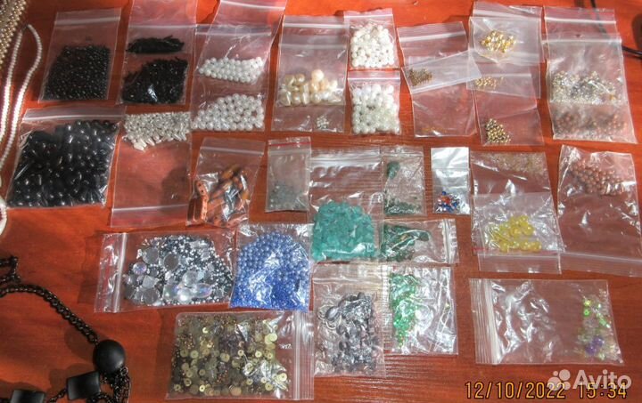 Бисер стразы бусины