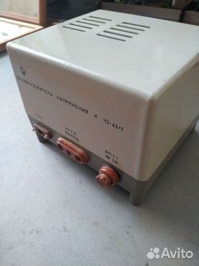 Преобразователь напряжения СССР. чз-63