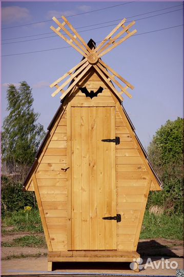 Уличный туалет с установкой