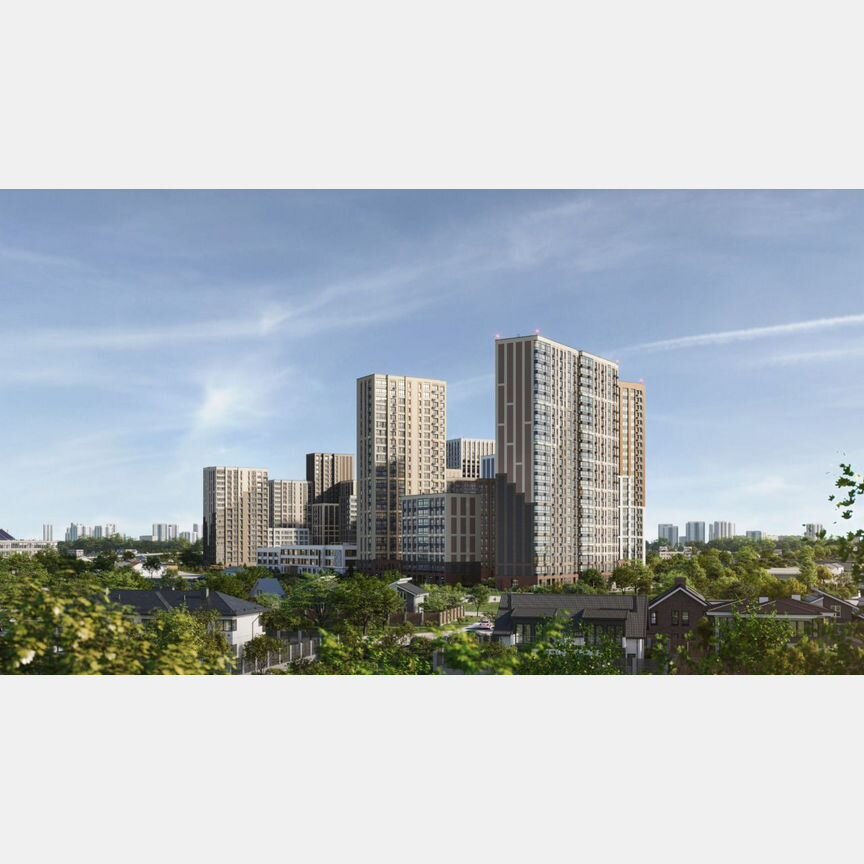 1-к. квартира, 46,1 м², 17/25 эт.