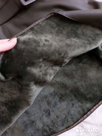 Кожаное платье