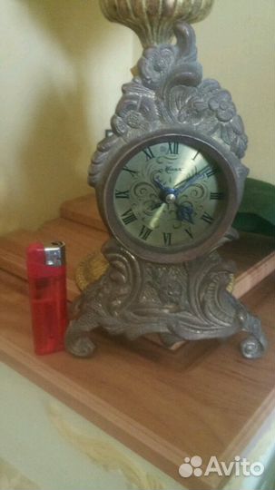 Настольные часы СССР (бронза)