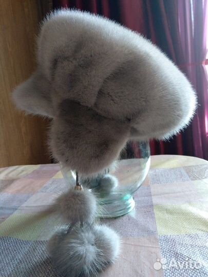 Шапка норковая