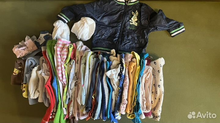 Детские вещи пакетом от 0 до 1 года