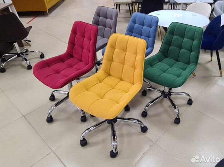 Стул компьютерный велюр