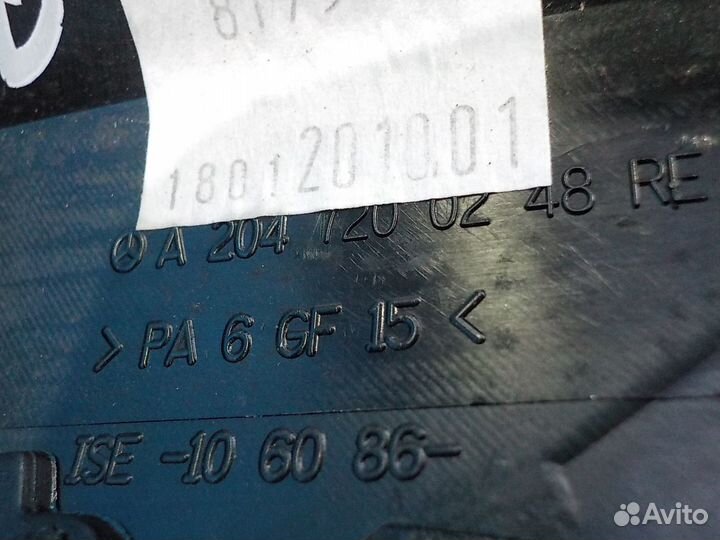 Динамик (пара) mercedes-benz C-class (W204) 2007-2