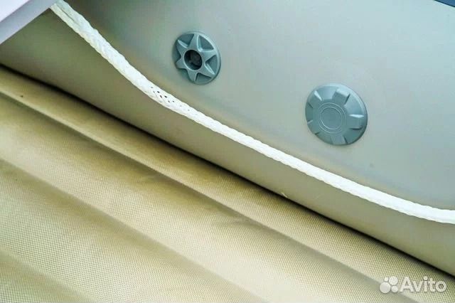 Лодка пвх Stormline Heavy Duty Air Pro 400 серая