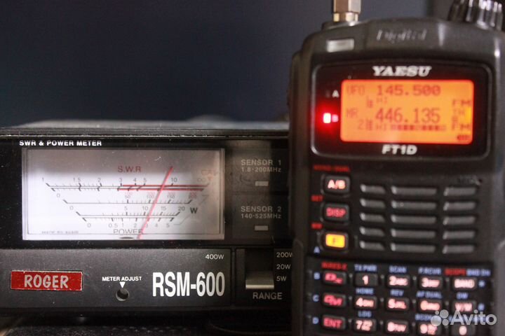 Рация Yaesu FT-1DR (C4FM) и тангента MH-85A11U