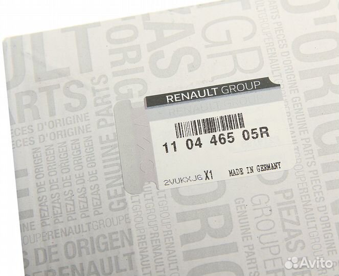 Прокладка головки блока renault (дв.K9M) OE