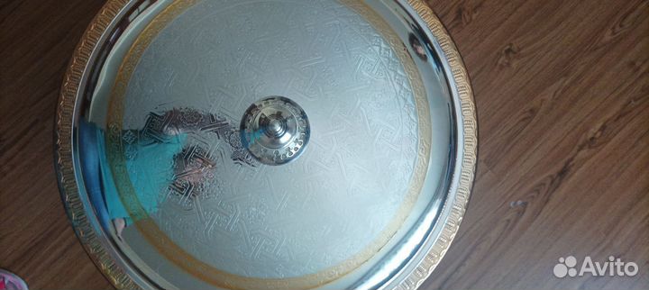 Блюдо большое, круглое