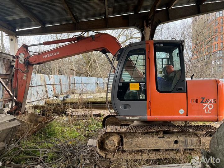 Гусеничный экскаватор Hitachi ZX70, 2006