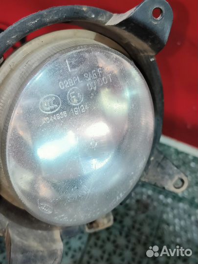 Фара противотуманная левая на Kia Spectra