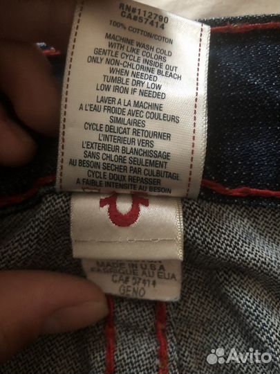 True religion джинсы w33