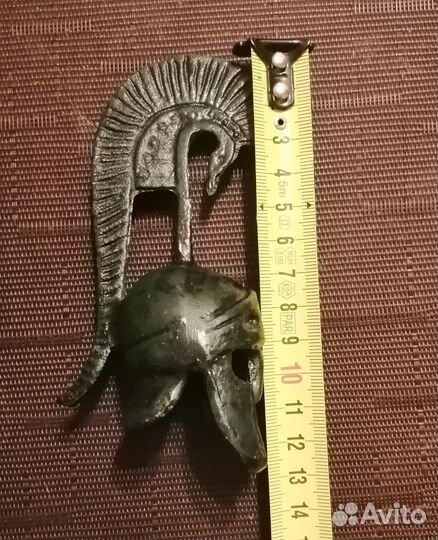 Шлем греческий, Спарта, тяжёлый металл