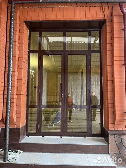 Делаю алюминевые окна двери витражи